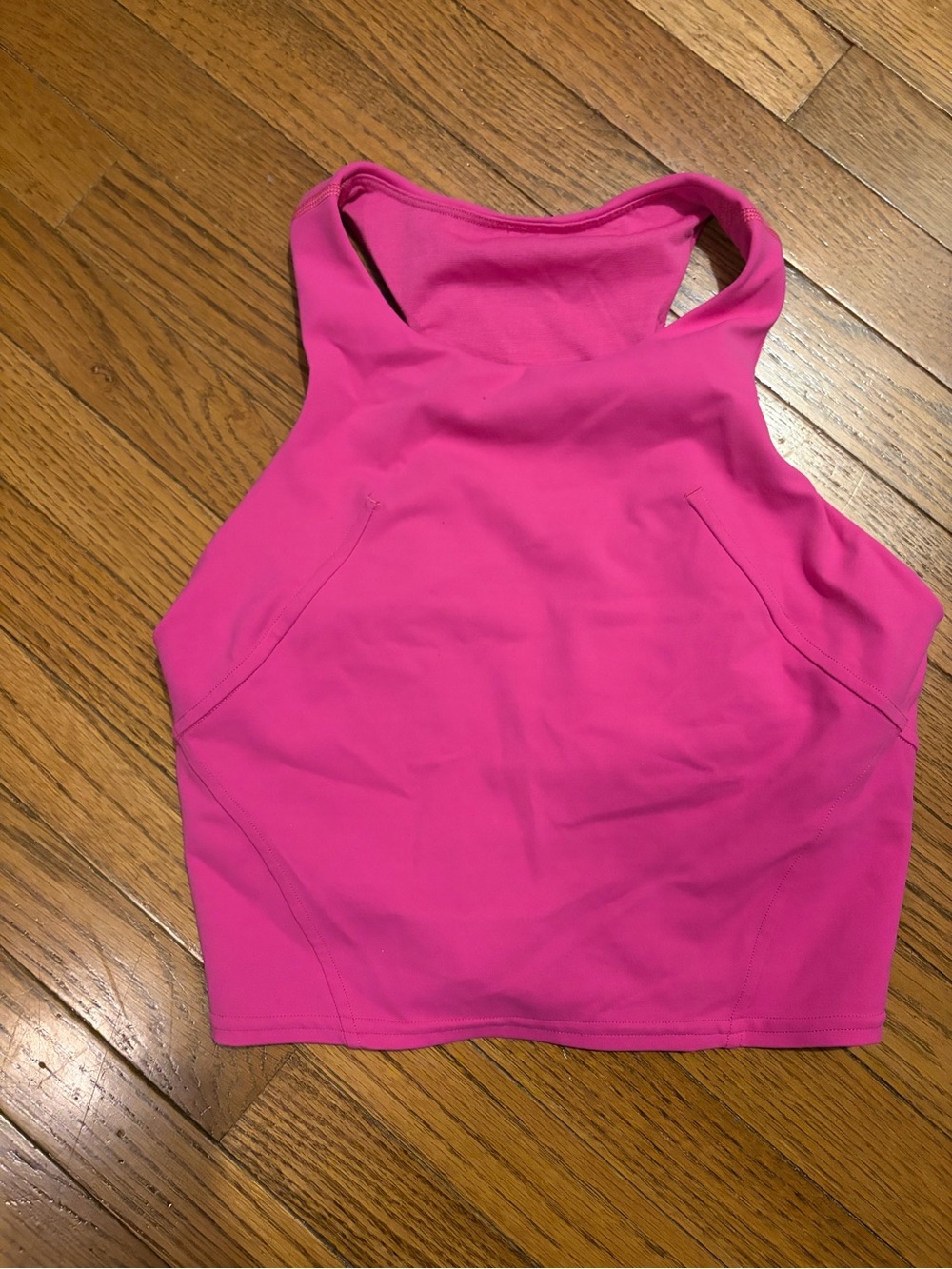 lululemon athletica Hot Pink Cropped Tank